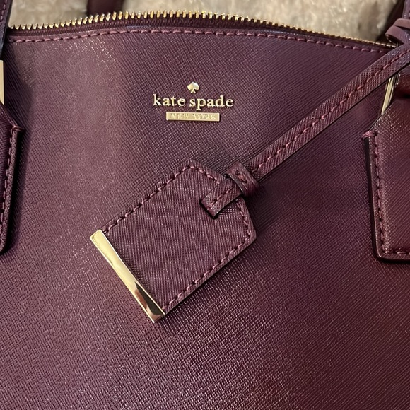 Deep plum Kate Spade large bag - Picture 9 of 9